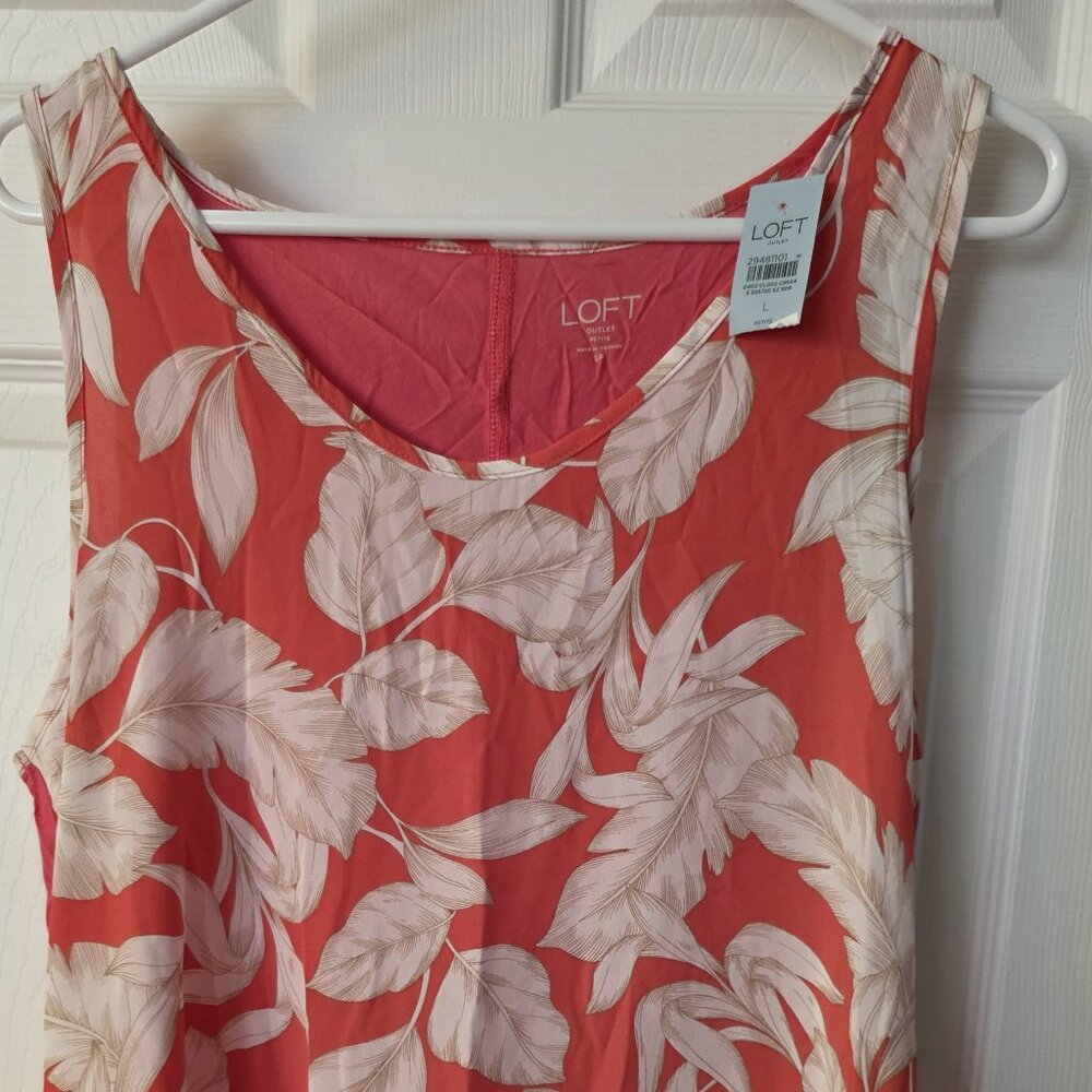Loft tank top Orange size L Petite